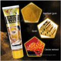 Masque peeling à la feuille d&#39;or 24 carats masque anti-rides et éclaircissant à la mélanine blanchissant et éclaircissant